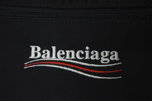 BALENCIAGA バレンシアガ ウエストバッグ ボディバッグ エクスプローラーベルトパック 482389 9WB35 ブラック 美品 中古 58428