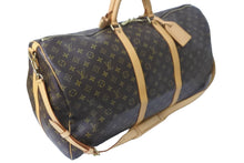 Load image into Gallery viewer, LOUIS VUITTON ルイヴィトン ボストンバッグ キーポル バンドリエール 60 モノグラム ブラウン M41412 鍵欠品 美品 中古 58448