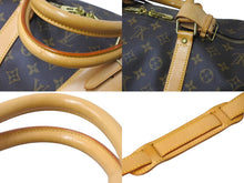 Load image into Gallery viewer, LOUIS VUITTON ルイヴィトン ボストンバッグ キーポル バンドリエール 60 モノグラム ブラウン M41412 鍵欠品 美品 中古 58448