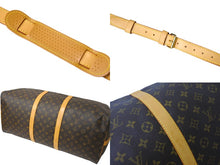 Load image into Gallery viewer, LOUIS VUITTON ルイヴィトン ボストンバッグ キーポル バンドリエール 60 モノグラム ブラウン M41412 鍵欠品 美品 中古 58448