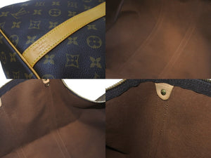 LOUIS VUITTON ルイヴィトン ボストンバッグ キーポル バンドリエール 60 モノグラム ブラウン M41412 鍵欠品 美品 中古 58448