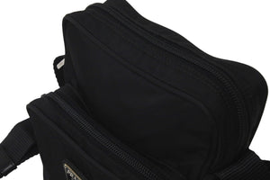PRADA プラダショルダーバッグ BT0169 三角ロゴ ナイロン ブラック シルバー金具 美品 中古 58449 