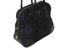 PRADA ヴィンテージ 三角プレート クラッチバッグ レザー フラップ e37 PRADA☆セール！ストラップ付きレザーセカンドバック♪ 2VF006