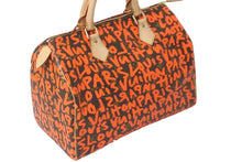 Load image into Gallery viewer, 新品同様 LOUIS VUITTON ルイヴィトン M93705 スピーディ30 オランジュ モノグラム グラフィティ オレンジ ゴールド金具 中古 58451