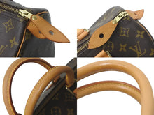 Load image into Gallery viewer, LOUIS VUITTON ルイヴィトン ハンドバッグ スピーディー30 モノグラム M41526 PVC レザー ゴールド金具 美品 中古 58459