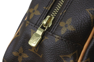 LOUIS VUITTON ルイヴィトン ポーチ トゥルース・ トワレット25 モノグラムキャンバス M47527 ゴールド金具 美品 中古 58466