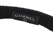 Load image into Gallery viewer, 極美品 CHANEL シャネル ココマーク カメリア イヤーマフ A54573 ブラック ロゴ ファー 耳当て 小物 中古 58468