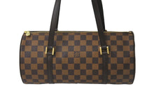 Load image into Gallery viewer, LOUIS VUITTON ルイヴィトン ダミエ パピヨンGM ハンドバッグ 30cm ロゴ ブラウン カバン 鞄 手持ち N51303 美品 中古 58469