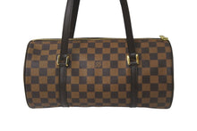 Load image into Gallery viewer, LOUIS VUITTON ルイヴィトン ダミエ パピヨンGM ハンドバッグ 30cm ロゴ ブラウン カバン 鞄 手持ち N51303 美品 中古 58469