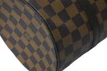 Load image into Gallery viewer, LOUIS VUITTON ルイヴィトン ダミエ パピヨンGM ハンドバッグ 30cm ロゴ ブラウン カバン 鞄 手持ち N51303 美品 中古 58469