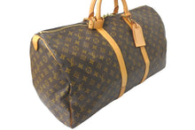 Load image into Gallery viewer, LOUIS VUITTON ルイヴィトン ボストンバッグ キーポル55 モノグラム M41424 ゴールド金具 美品 中古 58484