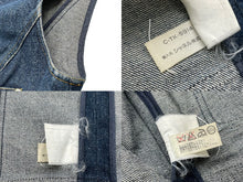 Load image into Gallery viewer, CHANEL シャネル デニムベスト クロップド ココマークボタン P06833V04732 インディゴ シルバー サイズ40 美品 中古 58487