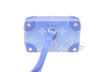 Load image into Gallery viewer, LOUIS VUITTON ルイヴィトン M45440 ソフトトランク ネックレス ウォレット モノグラムクラウズ ヴァージル ブルー 美品 中古 58492