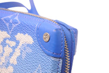 Load image into Gallery viewer, LOUIS VUITTON ルイヴィトン M45440 ソフトトランク ネックレス ウォレット モノグラムクラウズ ヴァージル ブルー 美品 中古 58492