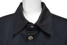 Load image into Gallery viewer, 極美品 CHROME HEARTS クロムハーツ ジャケット ワークドッグ クロスパッチ デニムシャツ シルバー金具 サイズM 中古 58497