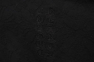 CHROME HEARTS クロムハーツ パーカー Y NOT クロスパッチ カスタム CH プラス サイズL 2212-304-6606 美品 中古 58499