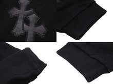 Load image into Gallery viewer, CHROME HEARTS クロムハーツ パーカー Y NOT クロスパッチ カスタム CH プラス サイズL 2212-304-6606 美品 中古 58499