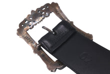 Load image into Gallery viewer, CHROME HEARTS クロムハーツ ベルトバックル クラシック フィリグリーOTJ ベルト 1.5 サイズ40 レザー シルバー925 美品 中古 58504