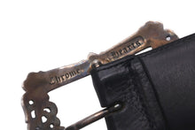 Load image into Gallery viewer, CHROME HEARTS クロムハーツ ベルトバックル クラシック フィリグリーOTJ ベルト 1.5 サイズ40 レザー シルバー925 美品 中古 58504