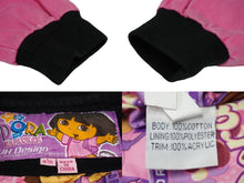 Load image into Gallery viewer, JH Design ジェイエイチデザイン DORA The Explorer レーシング ジャケット ブラック ピンク 刺繍 サイズL 良品 中古 58511