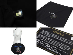 CHANEL シャネル チェーンショルダーバッグ ドーヴィル 26番台 A57972 ムートン レザー ブラック シルバー金具 58525