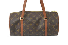 Load image into Gallery viewer, LOUIS VUITTON ルイヴィトン ハンドバッグ パピヨン30 モノグラムキャンバス 旧型 ポーチ付き M51365 ゴールド金具 美品 中古 58530