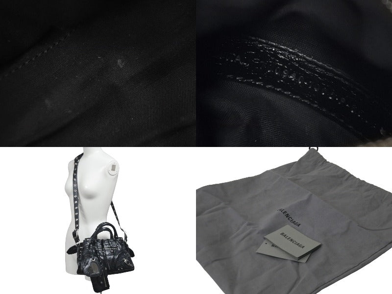 極美品 BALENCIAGA バレンシアガ ショルダーバッグ NEO CAGOLE