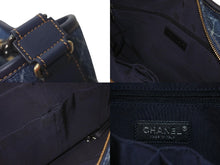 Load image into Gallery viewer, 極美品 CHANEL シャネル ショルダーバッグ ガブリエル ドゥ 25番台 デニム ココマーク シルバー ゴールド金具 美品 中古 58538