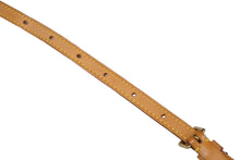 Load image into Gallery viewer, LOUIS VUITTON ルイヴィトンバッグ小物 ストラップ ショルダーストラップ レザー ブラウン ゴールド金具 美品 中古 58539