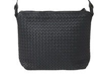 Load image into Gallery viewer, BOTTEGAVENETA ボッテガヴェネタ ショルダーバッグ ワンショルダー イントレチャート レザー ブラック 美品 中古 58547