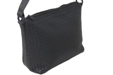 Load image into Gallery viewer, BOTTEGAVENETA ボッテガヴェネタ ショルダーバッグ ワンショルダー イントレチャート レザー ブラック 美品 中古 58547