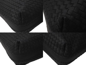 BOTTEGAVENETA ボッテガヴェネタ ショルダーバッグ ワンショルダー イントレチャート レザー ブラック 美品 中古 58547