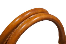 Load image into Gallery viewer, CELINE セリーヌ ボストンバッグ 35CM マカダム柄 ブラウン PVC レザー M08 ゴールド金具 良品 中古 58551
