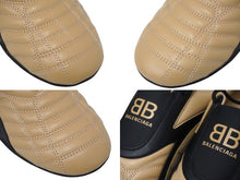 Load image into Gallery viewer, 新品未使用 BALENCIAGA バレンシアガ ZEN SNEAKER ゼン スニーカー BBロゴ ベージュ ブラック 28.5cm 中古 58560