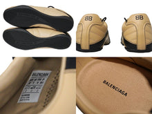 Load image into Gallery viewer, 新品未使用 BALENCIAGA バレンシアガ ZEN SNEAKER ゼン スニーカー BBロゴ ベージュ ブラック 28.5cm 中古 58560