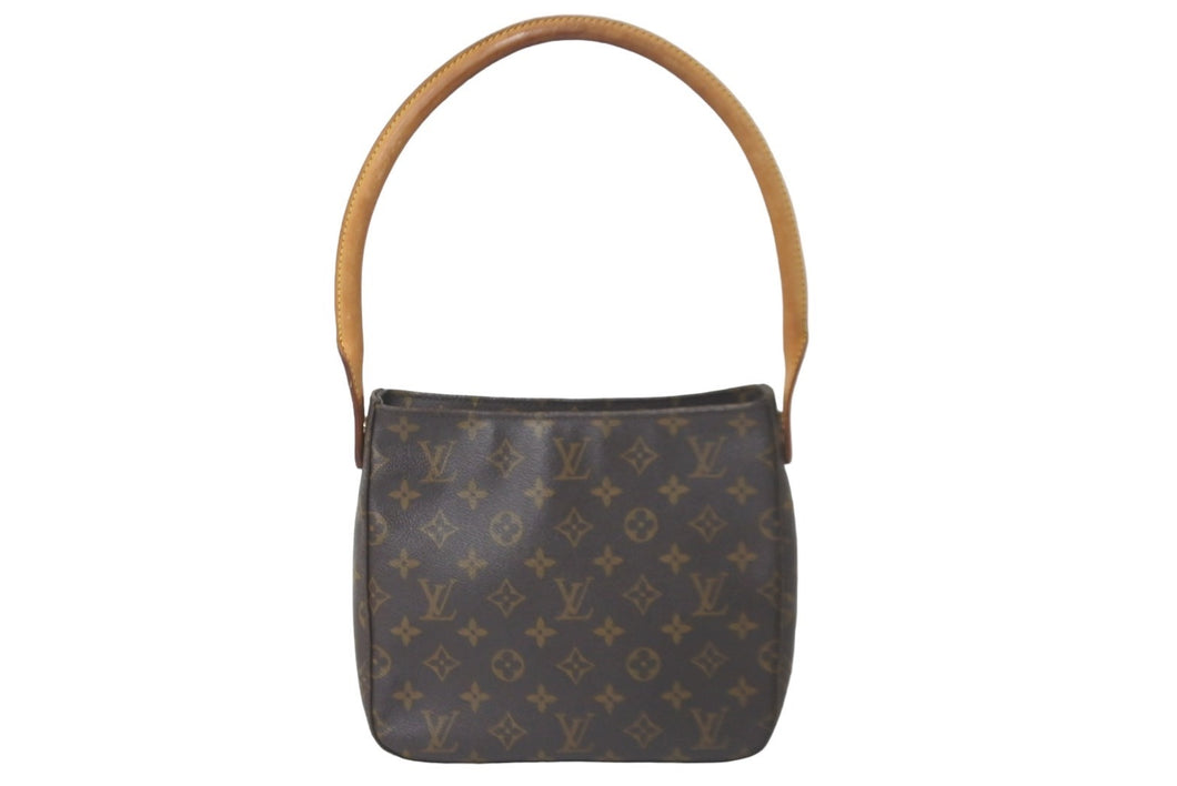 LOUIS VUITTON ルイヴィトン ハンドバッグ ルーピングMM モノグラムキャンバス M51146 ゴールド金具 美品 中古 58562