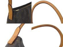 Load image into Gallery viewer, LOUIS VUITTON ルイヴィトン ハンドバッグ ルーピングMM モノグラムキャンバス M51146 ゴールド金具 美品 中古 58562