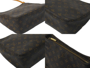 LOUIS VUITTON ルイヴィトン ハンドバッグ ルーピングMM モノグラムキャンバス M51146 ゴールド金具 美品 中古 58562