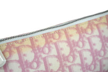 Load image into Gallery viewer, Christian Dior クリスチャンディオール ワンショルダーバッグ トロッター柄 サドルバッグ PVC ピンク ホワイト 良品 中古 58571