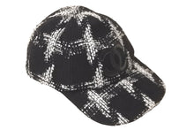 Load image into Gallery viewer, 新品未使用品 CHANEL シャネル キャップ 帽子 ツイード ココマーク イタリア製 ブラック ホワイト ユニセックス サイズM 中古 58580