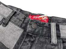 画像をギャラリービューアに読み込む, Supreme シュプリーム 21SS Patched Denim Painter Pant パッチデニム ペインターパンツ ブラック 刺繍 美品 中古 58587 