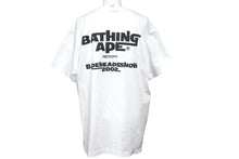 Load image into Gallery viewer, A BATHING APE アベイシングエイプ YOU THE ROCK ユウザロックTシャツ 半袖 Lサイズ ホワイト コットン 美品 中古 58592