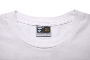 A BATHING APE アベイシングエイプ YOU THE ROCK ユウザロックTシャツ 半袖 Lサイズ ホワイト コットン 美品 中古 58592