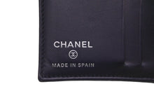 Load image into Gallery viewer, CHANEL シャネル カードケース パスケース キャビアスキン 22番台 ココマーク ネイビー 美品 中古 58609