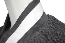 Load image into Gallery viewer, Billionaire Boys Club ビリオネアボーイズクラブ ボア バーシティ ジャケット グレー 刺繍 BBCJP223X003 XL 美品 中古 58618