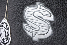 Load image into Gallery viewer, Billionaire Boys Club ビリオネアボーイズクラブ ボア バーシティ ジャケット グレー 刺繍 BBCJP223X003 XL 美品 中古 58618