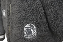 Load image into Gallery viewer, Billionaire Boys Club ビリオネアボーイズクラブ ボア バーシティ ジャケット グレー 刺繍 BBCJP223X003 XL 美品 中古 58618