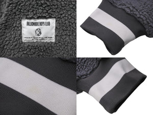 Billionaire Boys Club ビリオネアボーイズクラブ ボア バーシティ ジャケット グレー 刺繍 BBCJP223X003 XL 美品 中古 58618