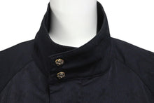 Load image into Gallery viewer, 極美品 CHROME HEARTS クロムハーツ CHプラス 総柄 ナイロン ジャケット ブラック ロゴ プリント ジップ サイズM 美品 中古 58622