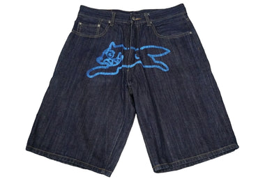 Billionaire Boys Club ビリオネアボーイズクラブ BBC ランニングドッグ デニム ショートパンツ 短パン 美品 中古 58632